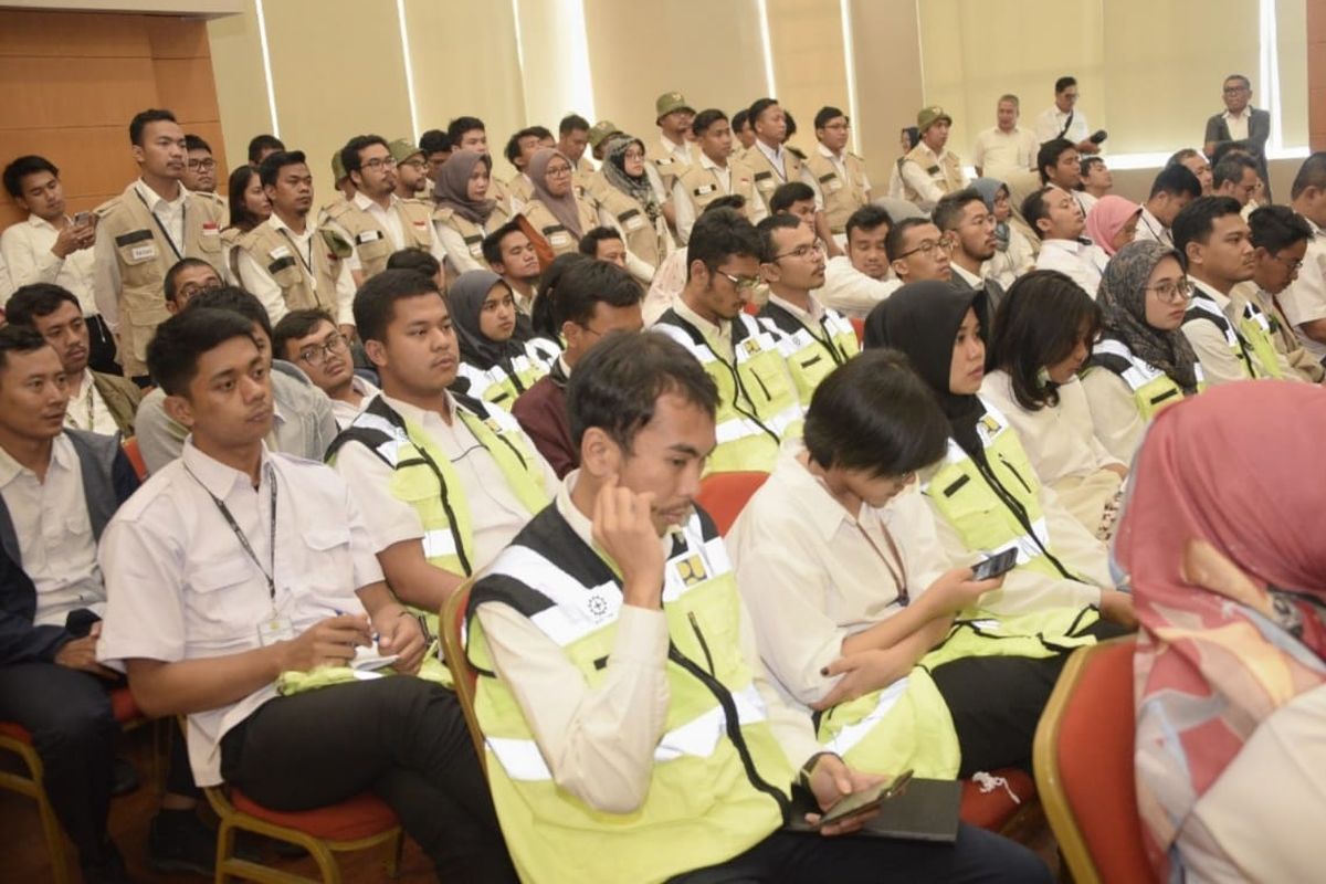 Sebanyak 295 generasi muda PUPR dalam survei rapid assesment terhadap penyebab banjir di Banten, DKI Jakarta, serta Jawa Barat.