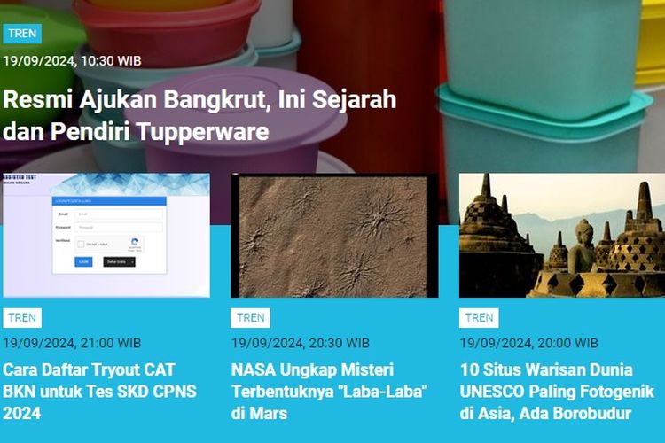 [POPULER TREN] Tupperware Bangkrut, Begini Sejarahnya | Apa Saja Efek Samping Stevia?