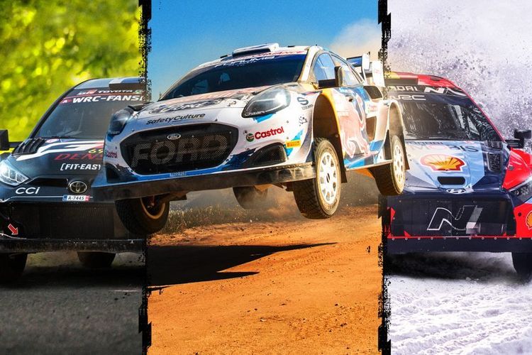 Ilustrasi game EA Sports WRC 24.