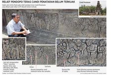 Benarkah Relief Candi Penataran Bukti Penaklukan Bangsa Maya?