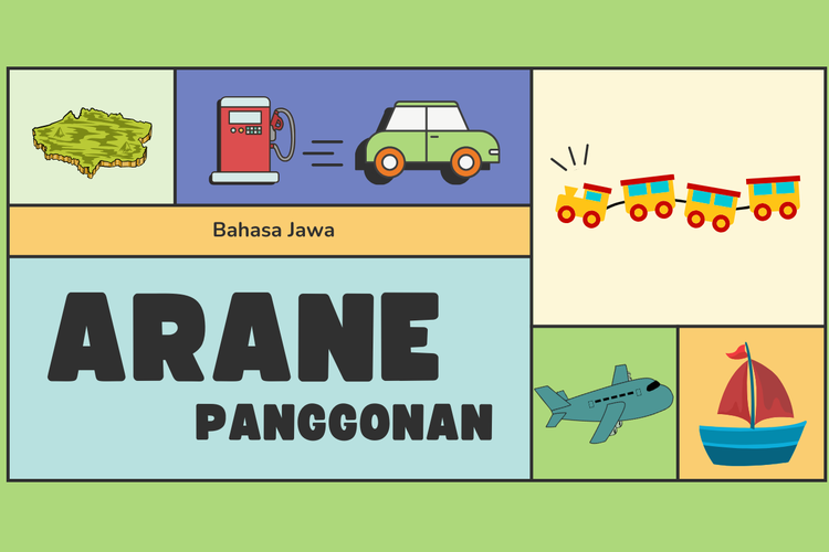 Papan panggonan dalam bahasa Indonesia adalah tempat. 