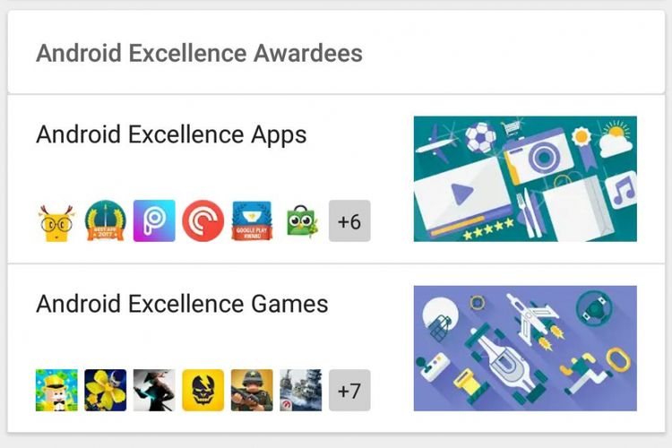 Aplikasi Tokopedia dalam jajaran pilihan editor di Google Play Store.