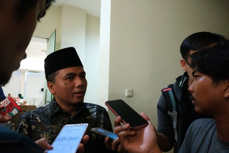 Wakil Ketua Komisi II DPR, Arwani Thomafi, di Kantor DPP PPP, Cikini, Jakarta Pusat, Selasa (19/11/2019). 