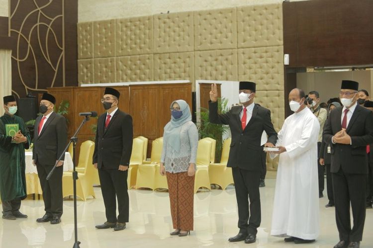 Lima Pejabat Tinggi Otorita IKN Dilantik, Satu Orang dari Kalimantan Timur