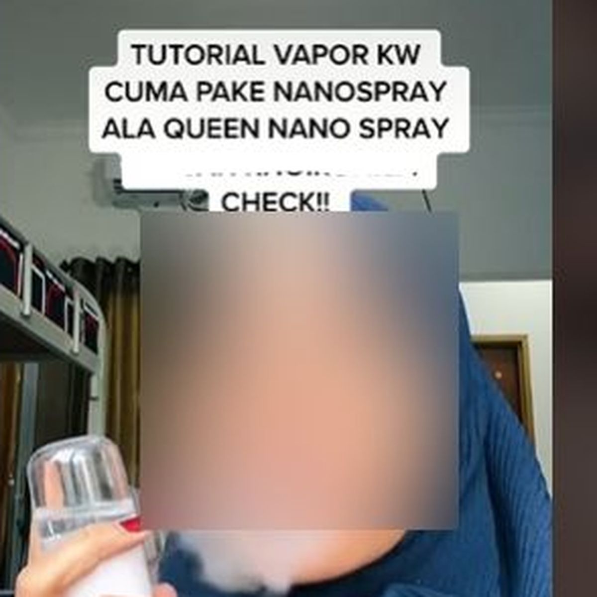 Ramai di TikTok soal Nano Spray Dijadikan Vape, Ini Kata Dokter