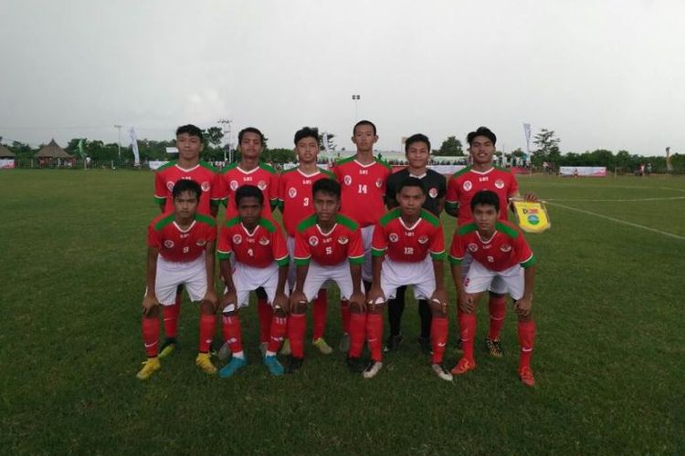 Dalam rangka pertandingan sepakbola persahabatan di perbatasan, tim Indonedsia U-16  binaan Kemenpora itu mampu memaksakan hasil imbang 2-2 atas timnas Timor Leste U-16