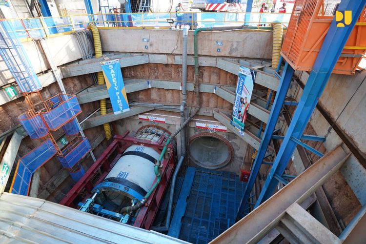 Proyek Sodetan Sungai Ciliwung yang diharapkan bisa menekan banjir di Jakarta.