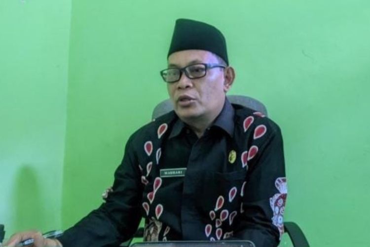 Masyhari, Kasubag Bimbingan Masyarakat (Bimas) Kantor Kementerian Agama Kabupaten Tuban, Jawa Timur, Senin (16/3/2026)
