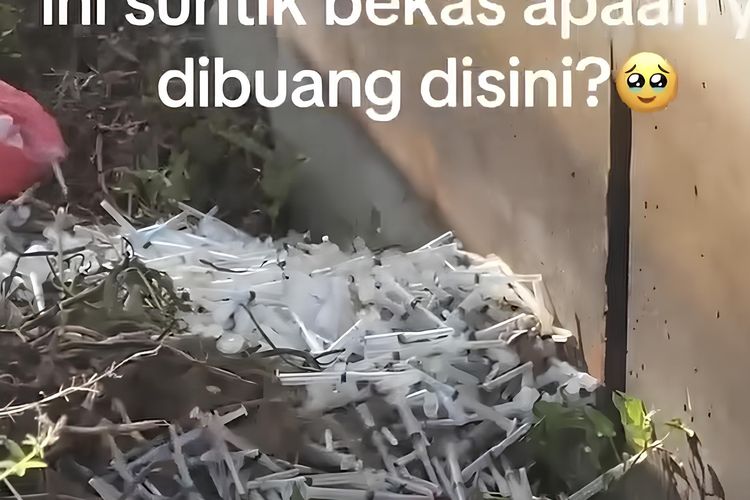 Viral Jarum Suntik Ditemukan Berserakan di Saluran Air, Ini Kata RSUD Eka Candrarini