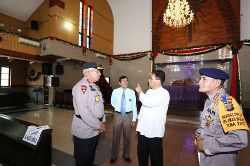 Sehari Sebelum Malam Natal, Brimob Akan Sterilisasi Gereja di Medan