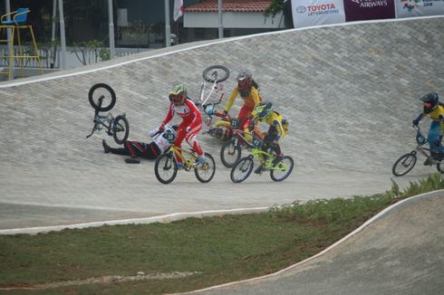 Raih Medali Perak Asian Games 2018, Pebalap BMX Indonesia Bersyukur