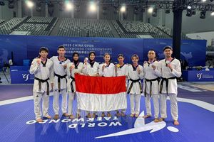 Taekwondo Indonesia Sabet 3 Emas di China Open 2025, Modal Penting Jelang SEA Games