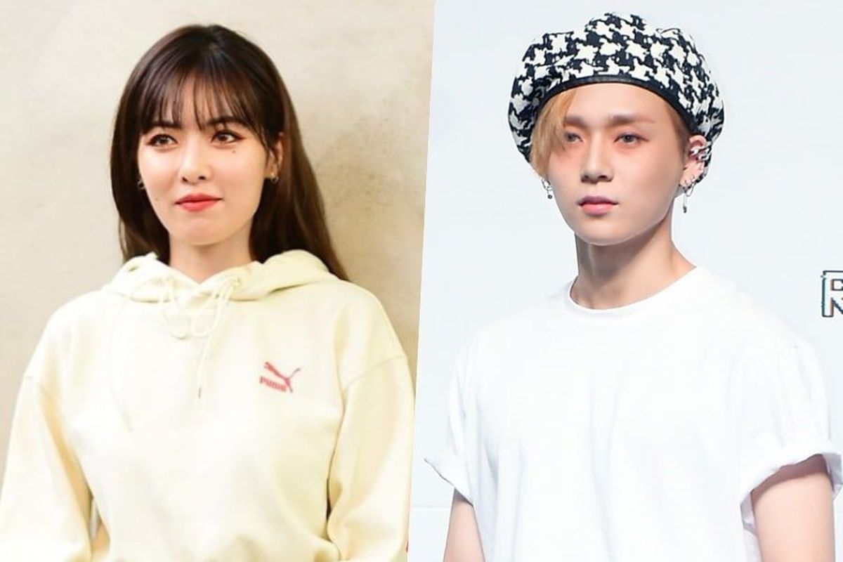 Pasangan artis K-pop HyunA (kiri) dan EDawn