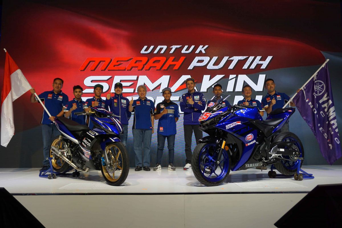 Pebalap Yamaha Racing Indonesia 2018