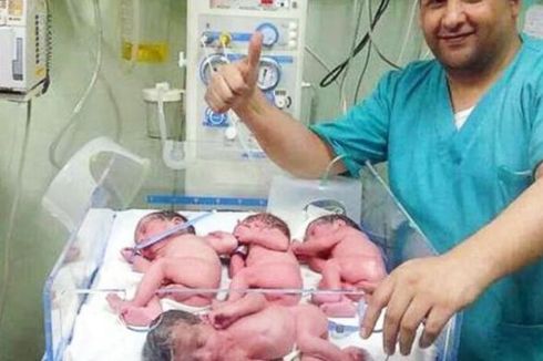 Seorang Ibu di Tulungagung Melahirkan Bayi Kembar Lima