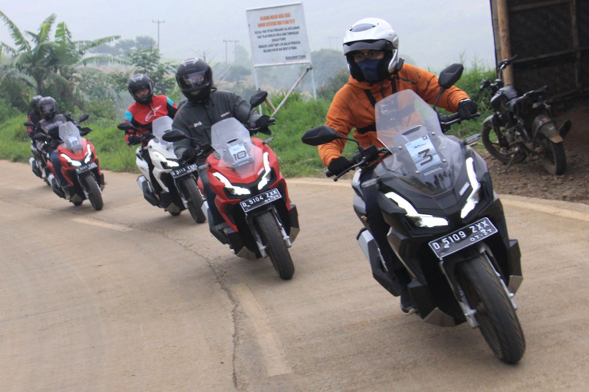 Rombongan Test Ride Honda New ADV 160