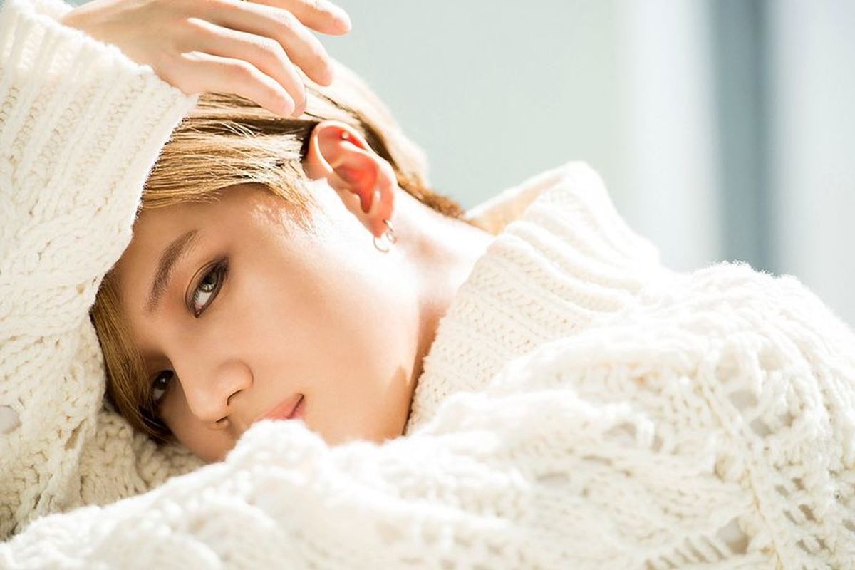 Salah satu member boyband K-Pop SHINee, Taemin