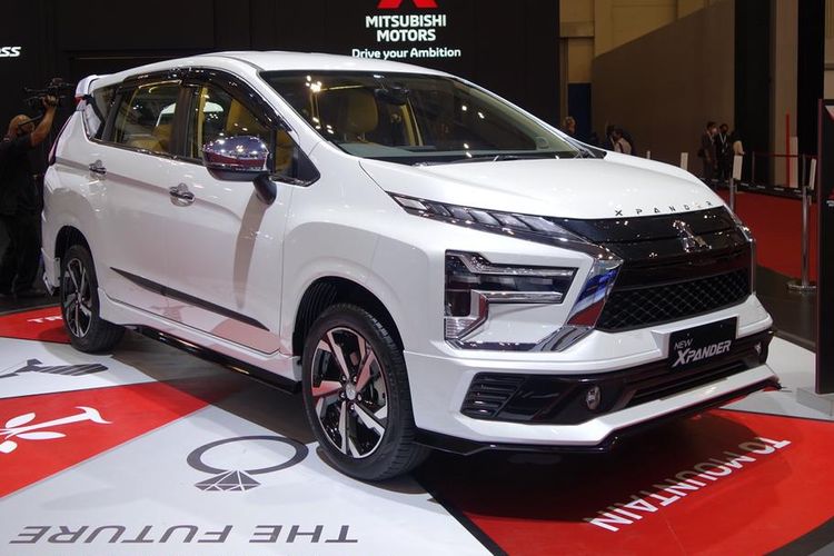 Mitsubishi Xpander pada pameran GIIAS 2021.