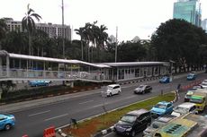 Halte Transjakarta Polda Metro Masih Beroperasi