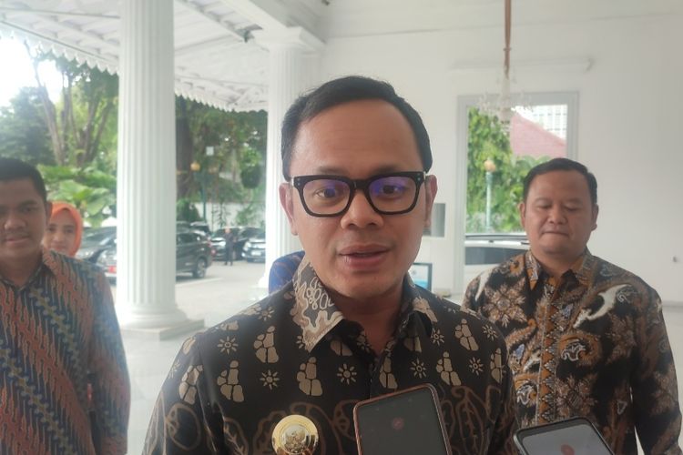 Wali Kota Bogor, Jawa Barat, Bima Arya menemui Penjabat (Pj) Gubernur DKI Jakarta Heru Budi Hartono di Balai Kota DKI, Gambir, Kamis (4/5/2023). 