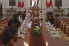 Jokowi Makan Siang dengan Gubernur dan Wagub Aceh