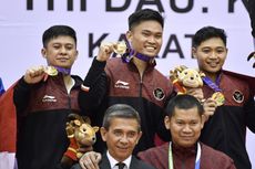 Berbicara via Lirikan Mata, Kunci Tim Karate Kata Indonesia Sabet Emas SEA Games 2021