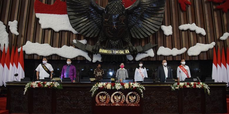 4 Hal Berbeda Di Sidang Tahunan Mpr Tahun Ini Apa Saja Halaman All Kompas Com