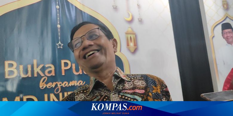 Tak Percaya Jokowi Tidak Setuju Kaesang Maju Pilkada, Mahfud: Dulu Juga Bilang Begitu...
