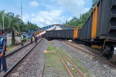 Evakuasi Jalur KA Gunung Megang-Penanggiran Masih Berlangsung, KAI Batalkan Perjalanan KA Sindang Marga