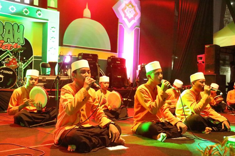 Festival Hadrah yang diselenggarakan pada tahun 2017 lalu