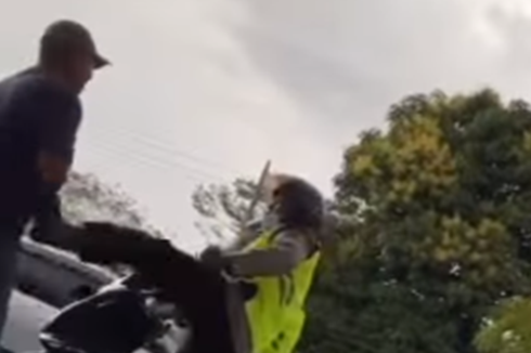Cerita di Balik Video Viral Polisi Tendang Sopir Truk Batu Bara di Jambi