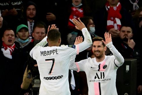 Hasil Lille Vs PSG: Messi Cetak Gol dan Assist, Les Parisiens Menang 5-1