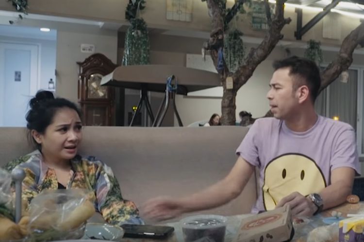 Raffi Ahmad dan Nagita Slavina dalam sebuah video di kanal YouTube Rans Entertainment yang ditayangkan pada 20 Mei 2019.