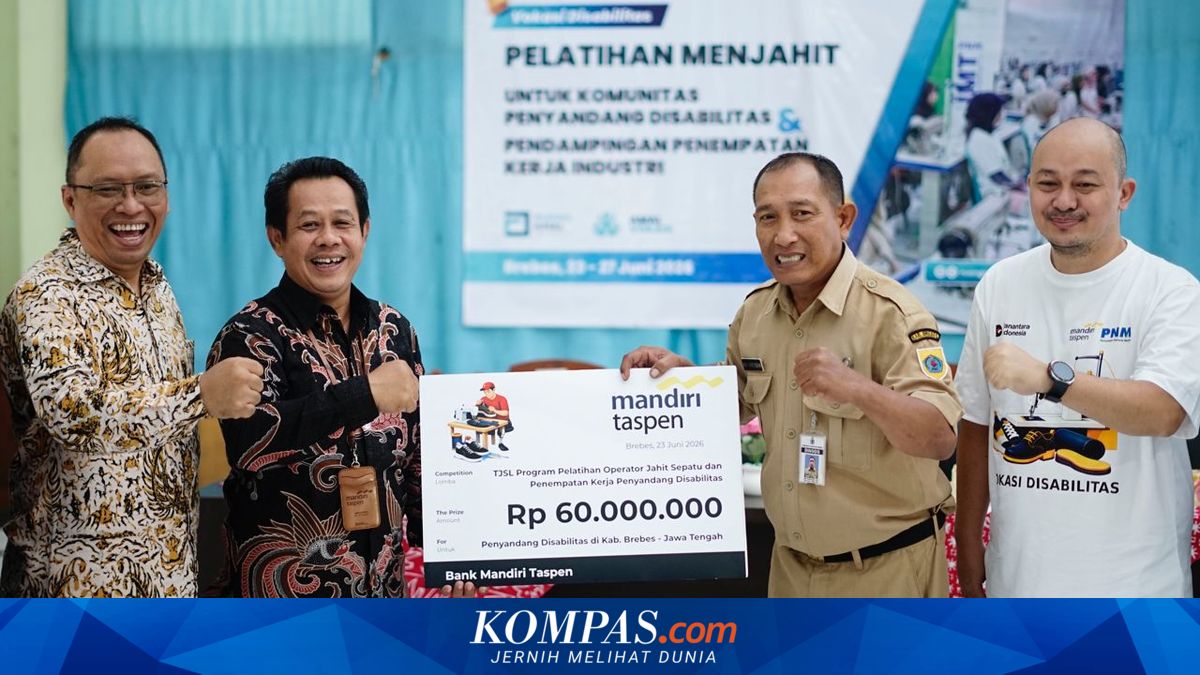 Penyandang Disabilitas Dibekali Skill Jahit Sepatu untuk Masuk Dunia Kerja