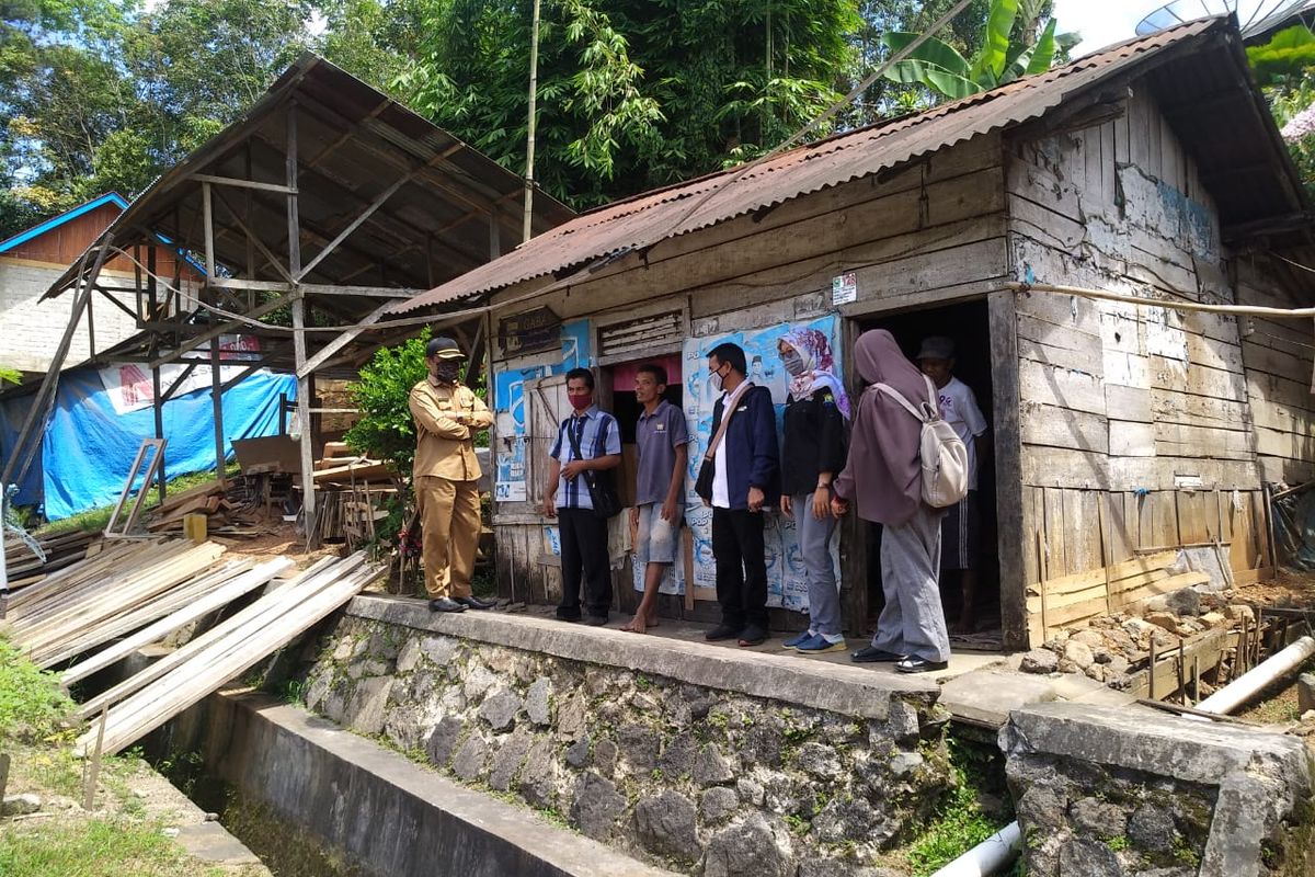 Salah satu unit rumah yang akan dibangun melalui Program Bantuan Stimulan Perumahan Swadaya (BSPS) di Sumatera Barat.