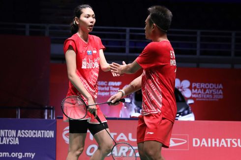 Hasil Indonesia Open 2021: Hafiz/Gloria Melaju Mulus ke 16 Besar