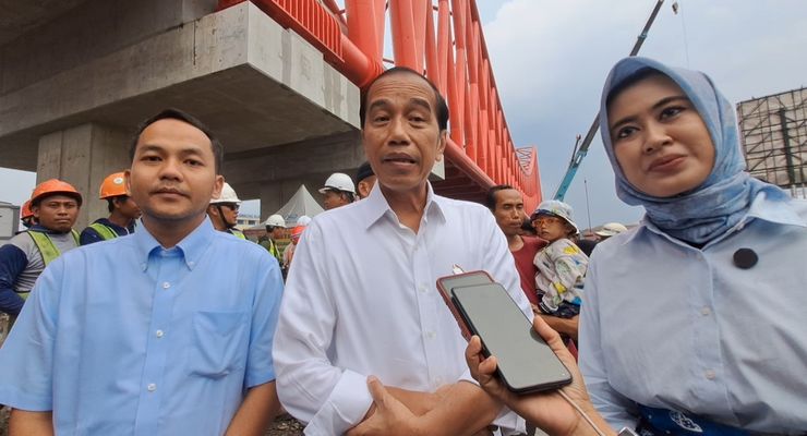 Jokowi Tanggapi Survei Litbang Kompas soal Elektabilitas Respati-Astrid Tertinggal dari Teguh-Bambang