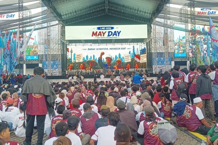 Buruh Akan Rayakan Hari Buruh Bareng Prabowo di Monas
