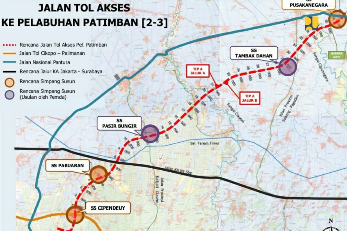 Tol Akses Pelabuhan Patimban