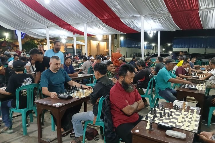 Unik,Tasyakuran Pernikahan di Pati Dirayakan dengan Turnamen Catur Nasional