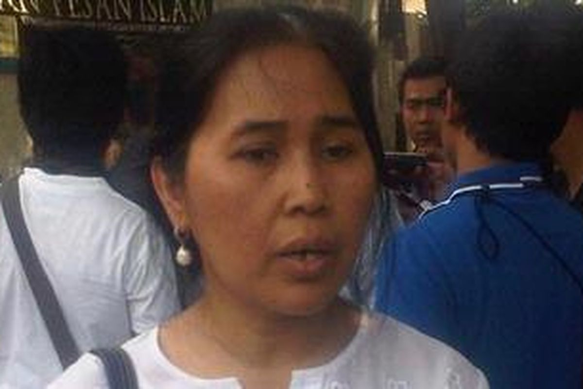 Anggota Komisi III DPR asal Fraksi PDI-Perjuangan Eva Kusuma Sundari, saat menghadiri acara peringatan tujuh tahun kematian aktivis HAM, Munir di Kantor Kontras, Jakarta, Rabu (7/9/2011)