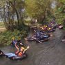 Menyusuri Sungai Muncul Semarang Sambil Jajal River Tubing