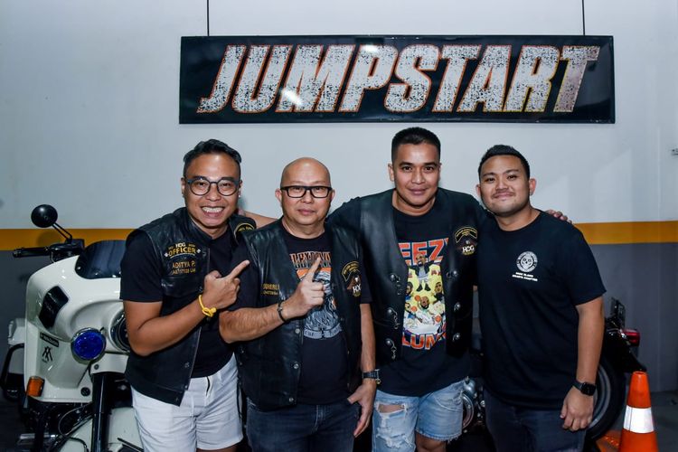 Acara akhir tahun Harley Owners Group (HOG) Anak Elang Jakarta