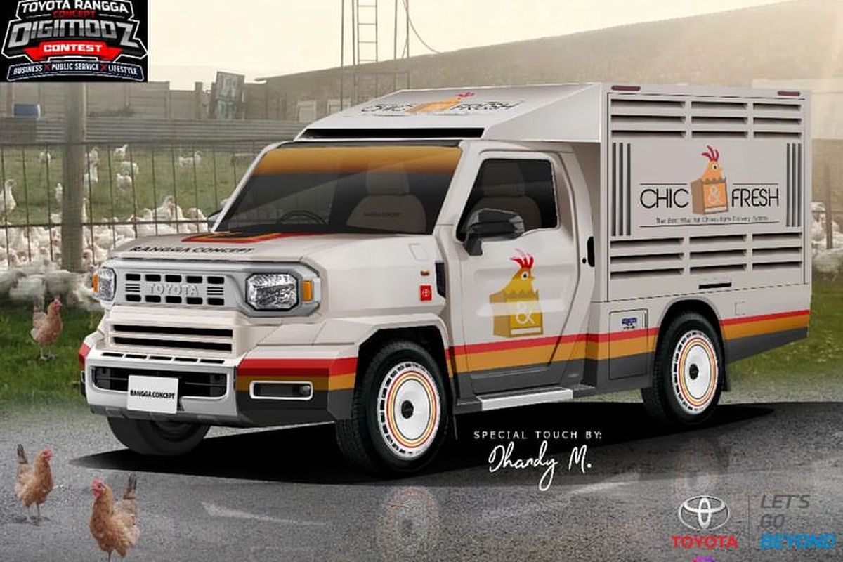 Modifikasi digital Toyota Rangga Concept