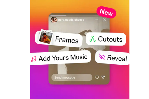 Cara Buat Stiker Add Yours Music di Instagram Stories