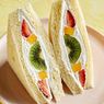 Cara Membuat Bikin Fruit Sando, Sandwich Buah ala Jepang