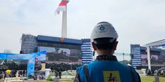 PLN Sukses Pasok Listrik Andal dalam HUT Ke-80 TNI di Monas