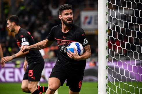 Giroud Bicara Comeback AC Milan Lawan Verona dan 5 Menit bersama Ibra