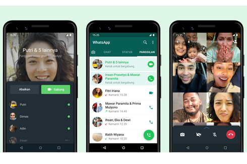 Fitur Baru WhatsApp, Bisa Gabung di Panggilan Grup meski Terlewat