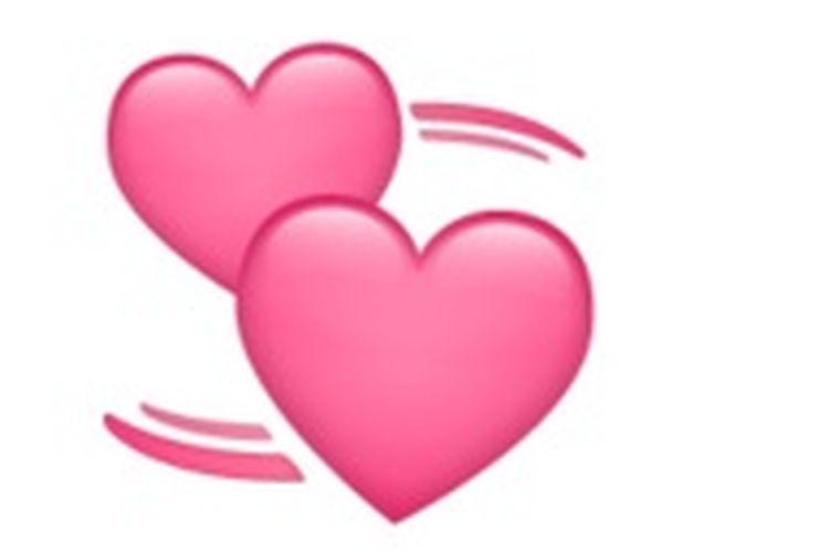 Emoji Revolving Hearts